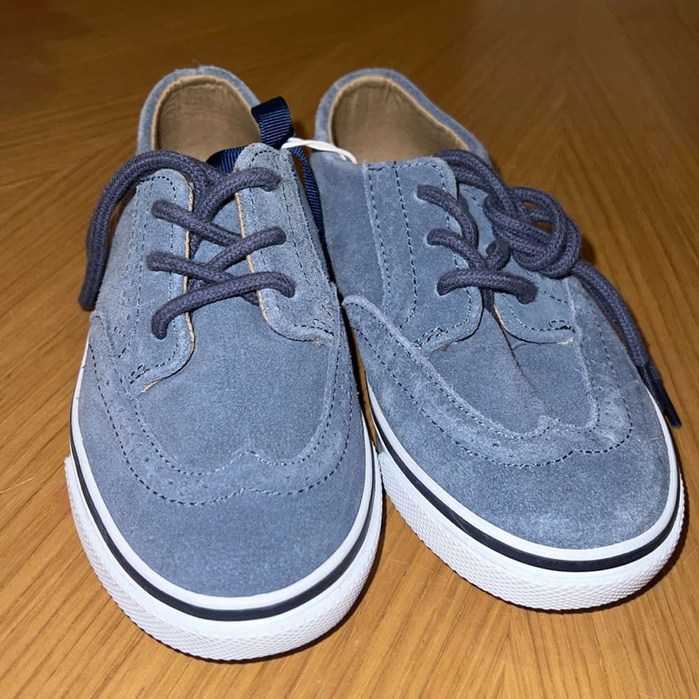 Janie and Jack suede wingtip shoes
